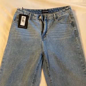 Pretty Little Thing Split Hem Jeans